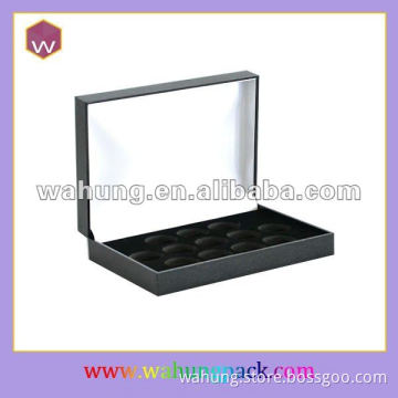 Black plastic coin gift box(WH-C2092)